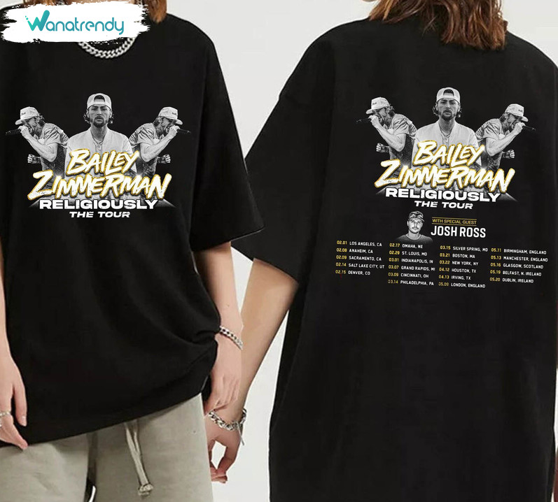 Must Have Bailey Zimmerman Shirt, Bailey Zimmerman Tour Tank Top Sweater