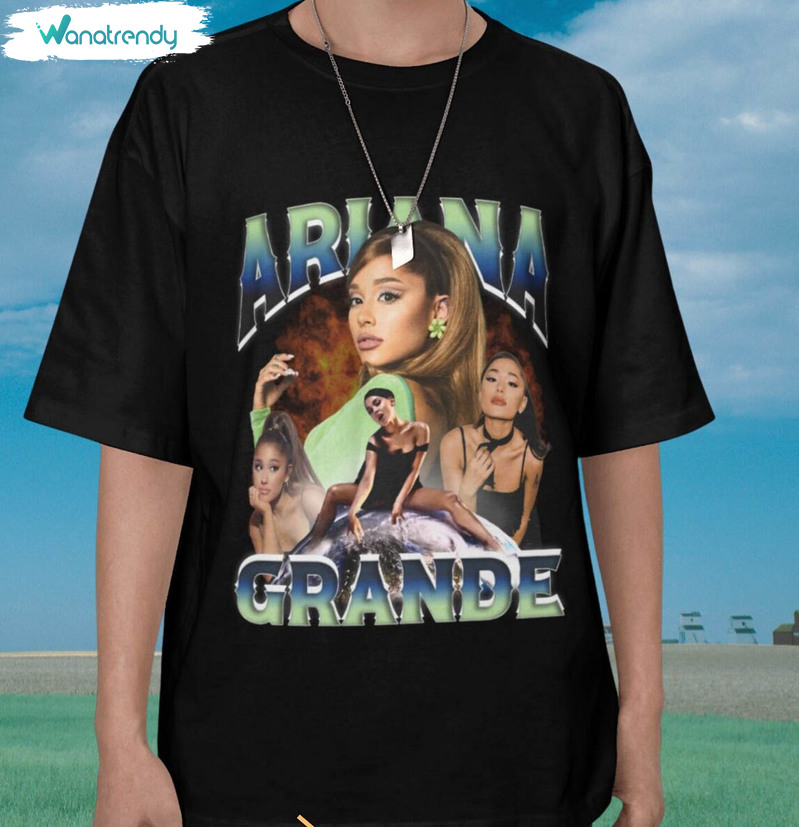 Ariana Grande Unique Sweatshirt, Groovy Music Unisex Hoodie Crewneck