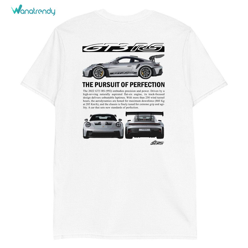 Porsche 911 Groovy T Shirt, The Pursuit Of Perfection Unisex T Shirt Crewneck