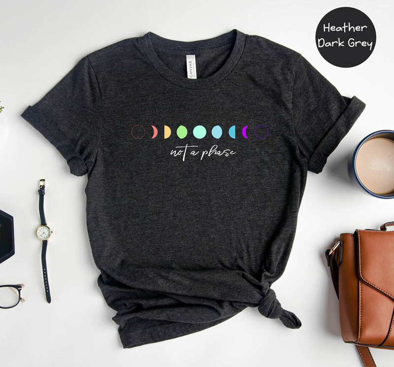 Not A Phase Moon Phase Lgbt Equal Shirt
