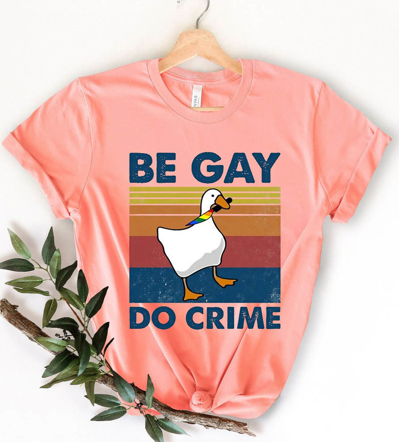 Be Gay Do Crime Pride Lgbt Gay Shirt