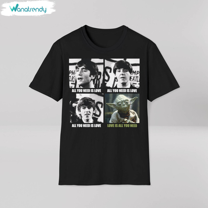 Inspirational Beatles Shirt, Unique The Beatles Band Unisex Hoodie Short Sleeve