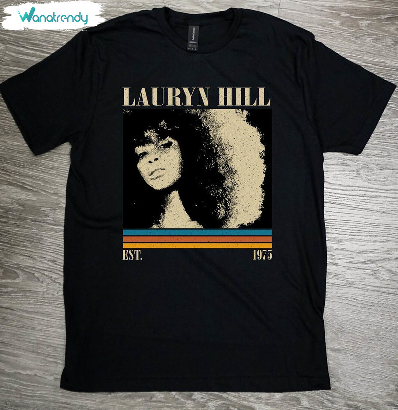 Groovy Lauryn Hill Shirt, Must Have Midcentury Unisex Hoodie Unisex T Shirt