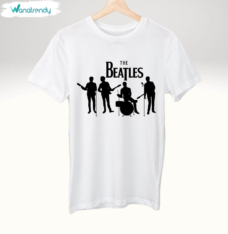 Funny The Beatles Abbey Road Shirt, Creative The Beatles Short Sleeve Tee Tops