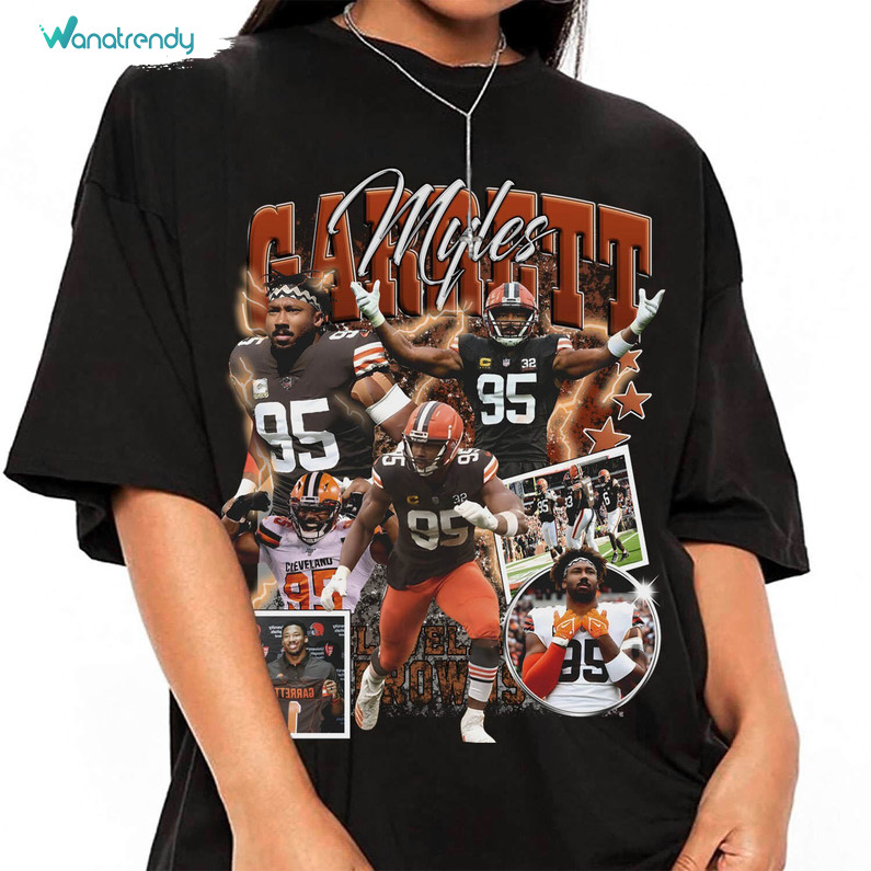 Creative Myles Garrett Cleveland Football T Shirt , Cleveland Browns Shirt Tee Tops