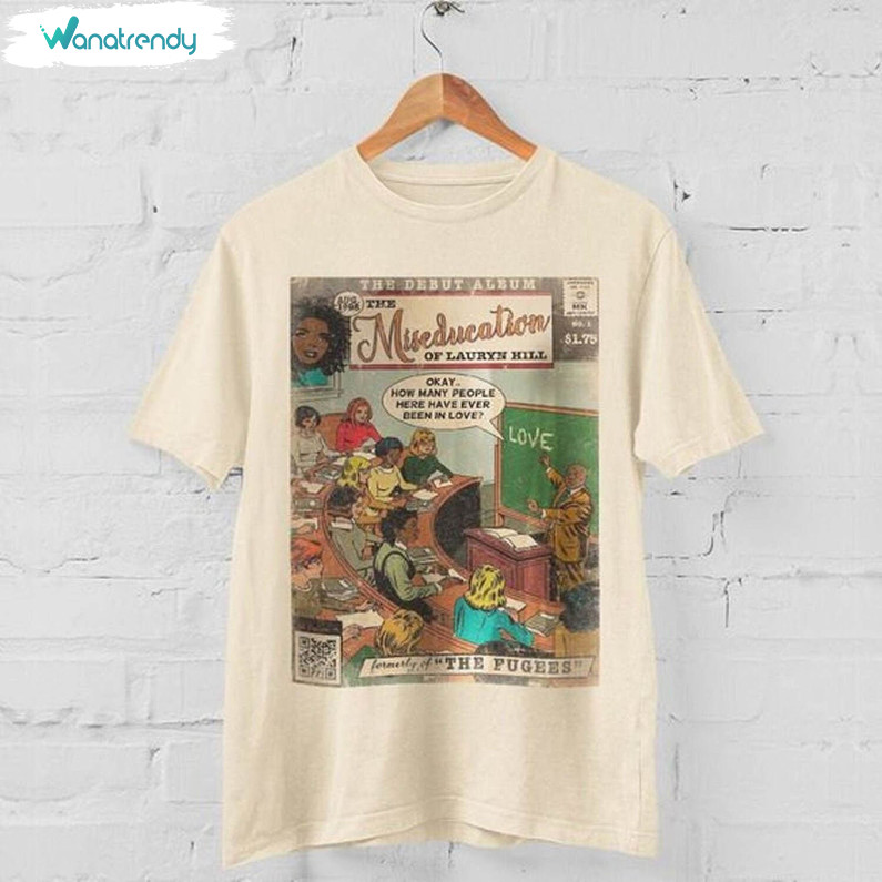 Comfort Lauryn Hill Shirt, Vintage Hip Hop 90s Short Sleeve Unisex Hoodie