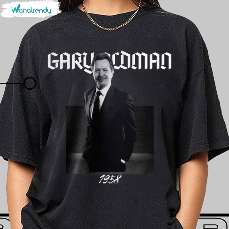 Trendy Gary Oldman Shirt, Vintage Gary Oldman Homage Crewneck Unisex Hoodie