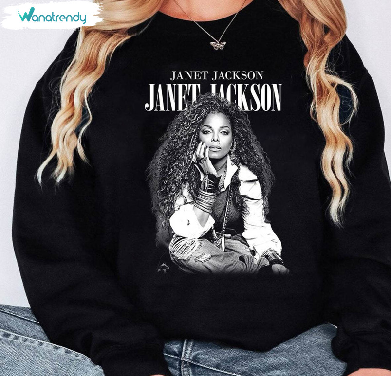 Comfort Janet Jackson Tour Shirt, T Design Janet Jackson Together Again Tour 2023 T Shirt Hoodie