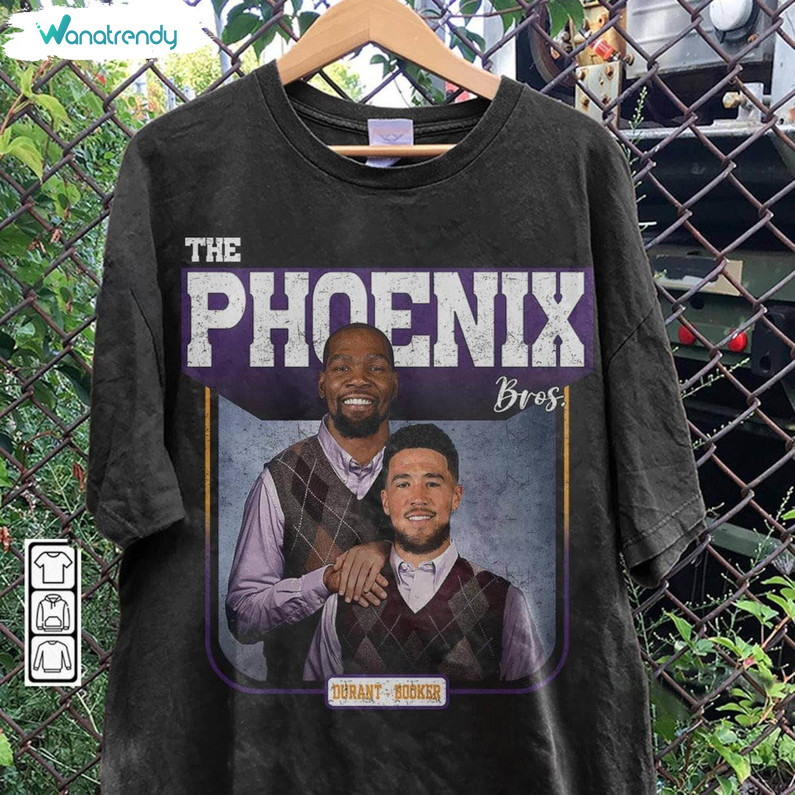 Devin Booker Kevin Durant Phoenix Basketball T Shirt, Nba Phoenix Suns Shirt Hoodie