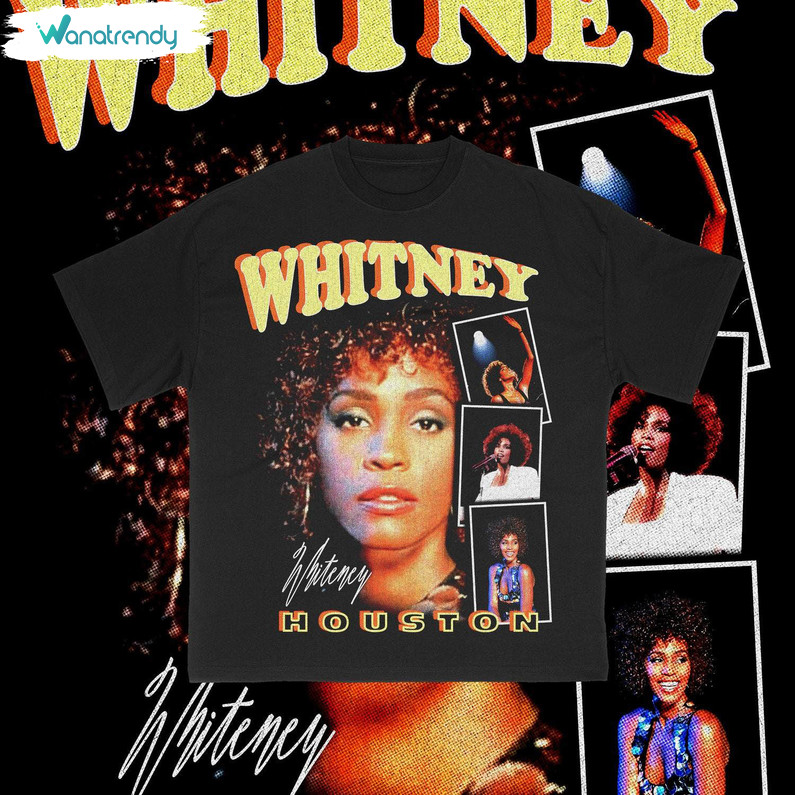 Comfort Whitney Houston Shirt, Whitney Houston Concert Country Sweater Tee Tops