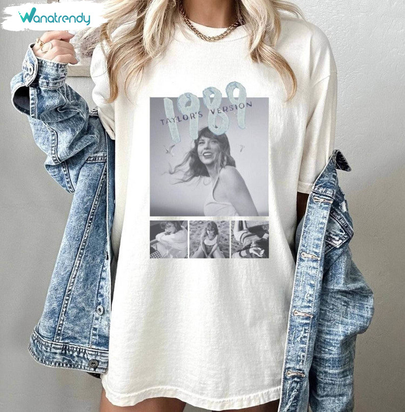 Limited Album 1989 Taylor Vintage T Shirt, 1989 Taylors Version Shirt Long Sleeve