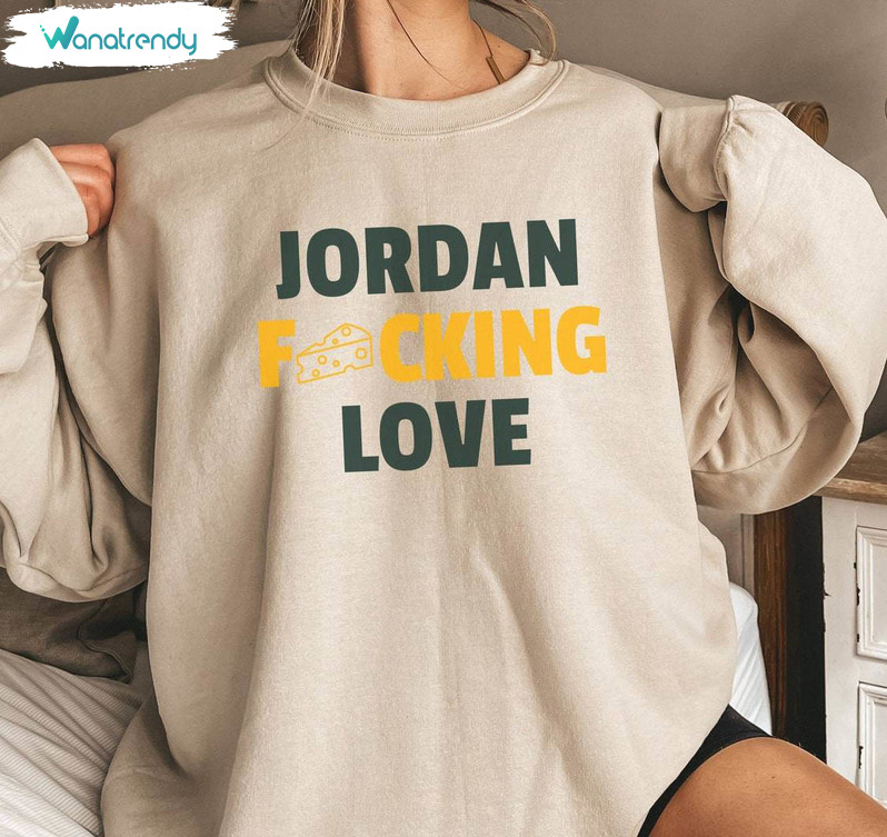Cool Design Green Bay Jordan Love Hoodie, Cute Jordan Love Shirt Unisex Hoodie