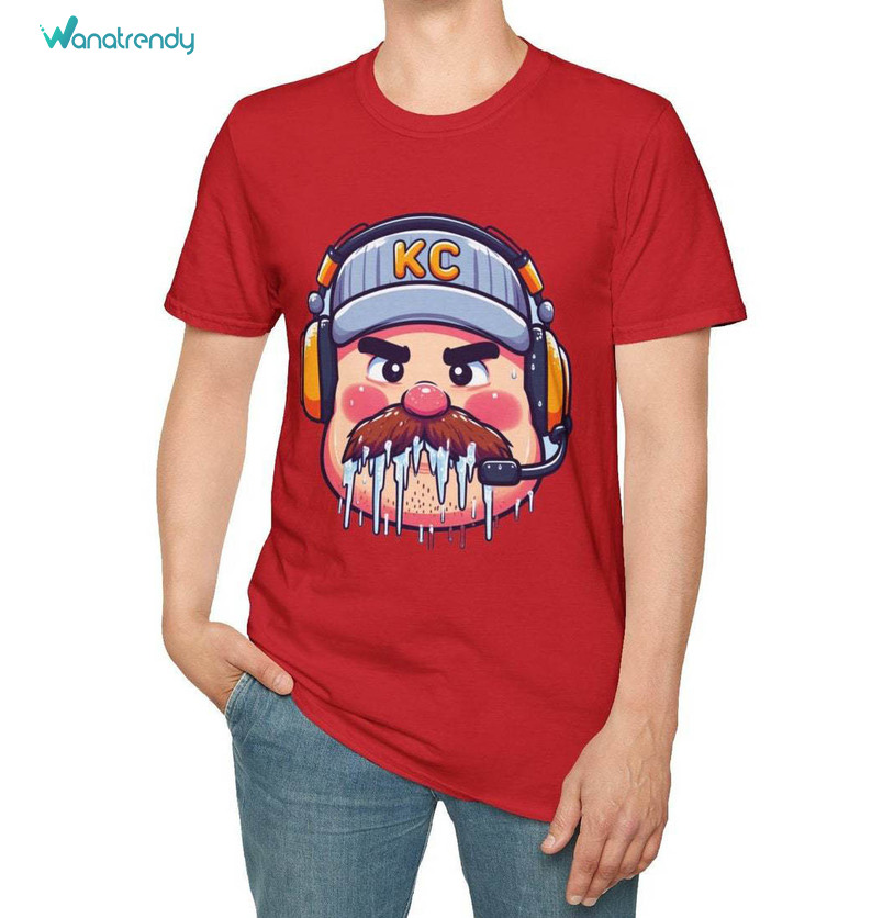 Limited Edition Frozen Andy Reid Icicle T Shirt, Unique Rozen Andy Shirt Long Sleeve