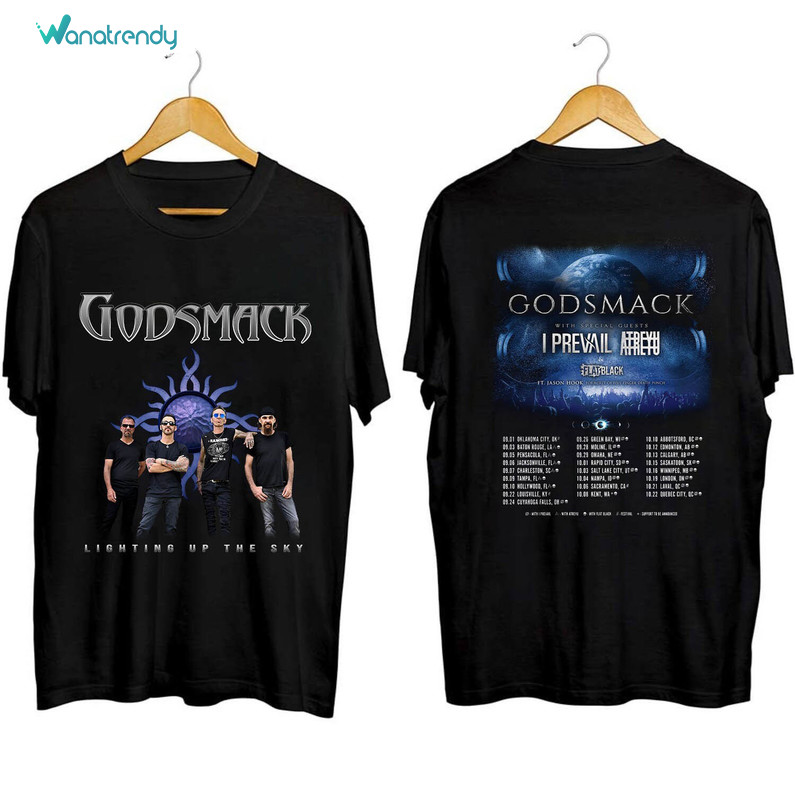 Must Have Godsmack Shirt, Godsmack 2023 Fall Tour Unisex T Shirt Long Sleeve