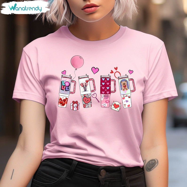 Limited Obsessive Cup Disorder Valentine's Day Shirt, Valentine T Shirt Short Sleeve