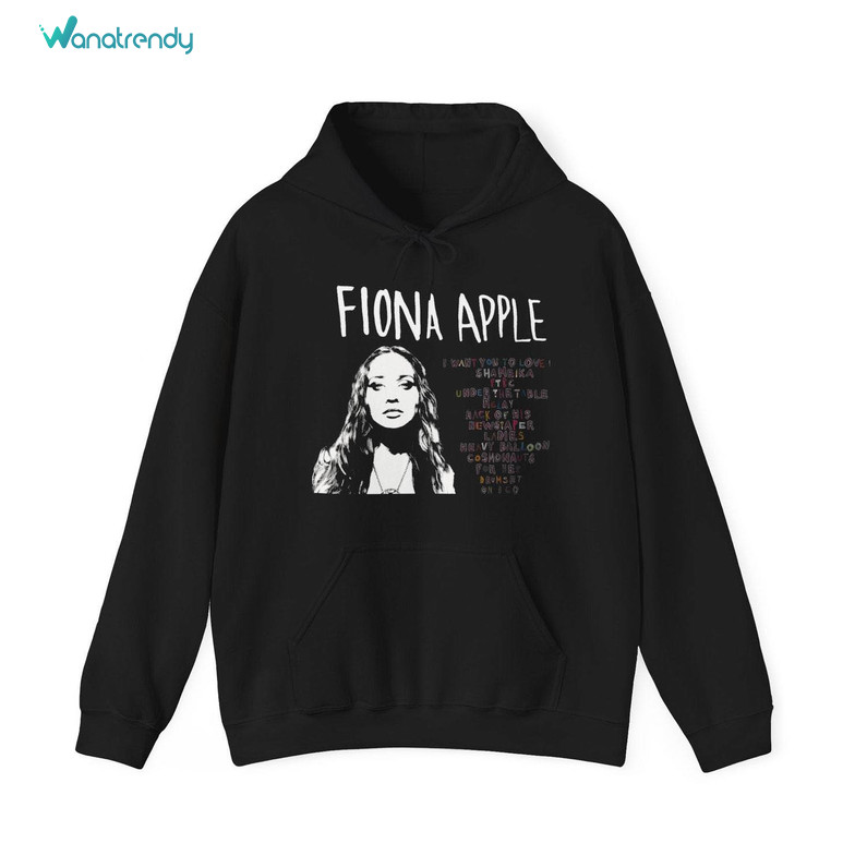 New Rare Fiona Apple Shirt, Must Have The Bolt Cutters Hoodie Short Sleeve