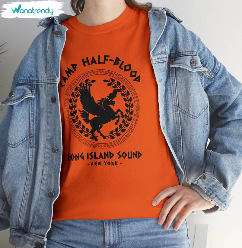 Awesome Camp Halfblood Shirt, Fantastic Long Sleeve Sweater Gift For Men And Women