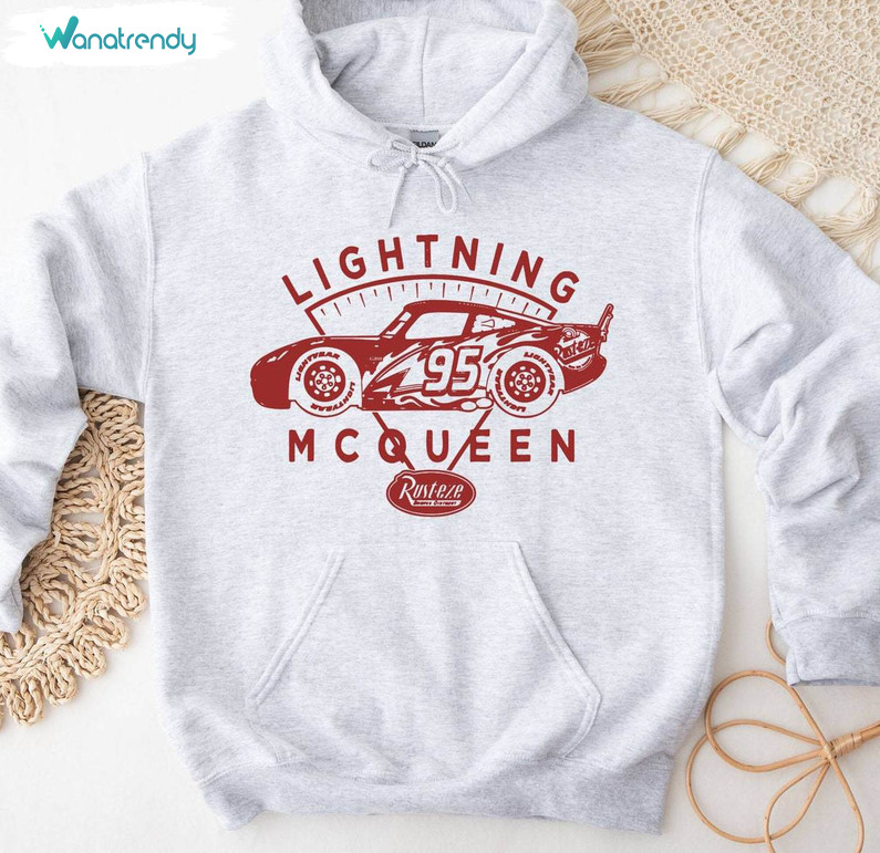 Lightning Mcqueen Shirt, Creative Disney Cars Piston Cup Unisex