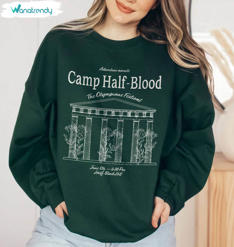 Must Have Camp Halfblood Awesome Shirt, Cute Percy Jackson Sweatshirt Sweater