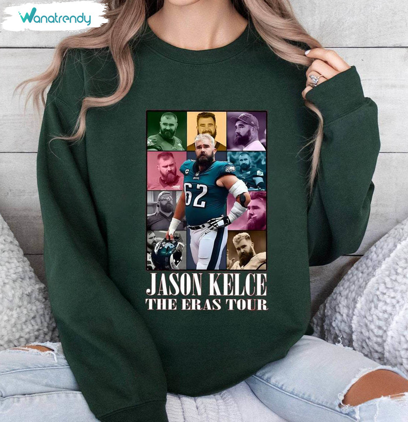 Jason Kelce The Eras Tour Shirt, Awesome Jason Kelce Shirt Sweater