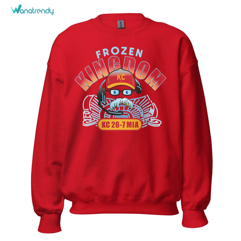 Vintage Frozen Andy Shirt, Frozen Kingdom Arrowhead Cold Game Crewneck Tee Tops
