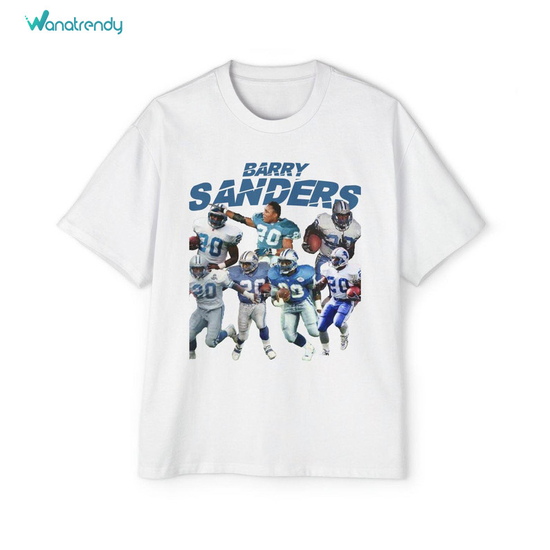 Must Have Barry Sanders Shirt, Unique Short Sleeve Crewneck Gift For Football Lovers