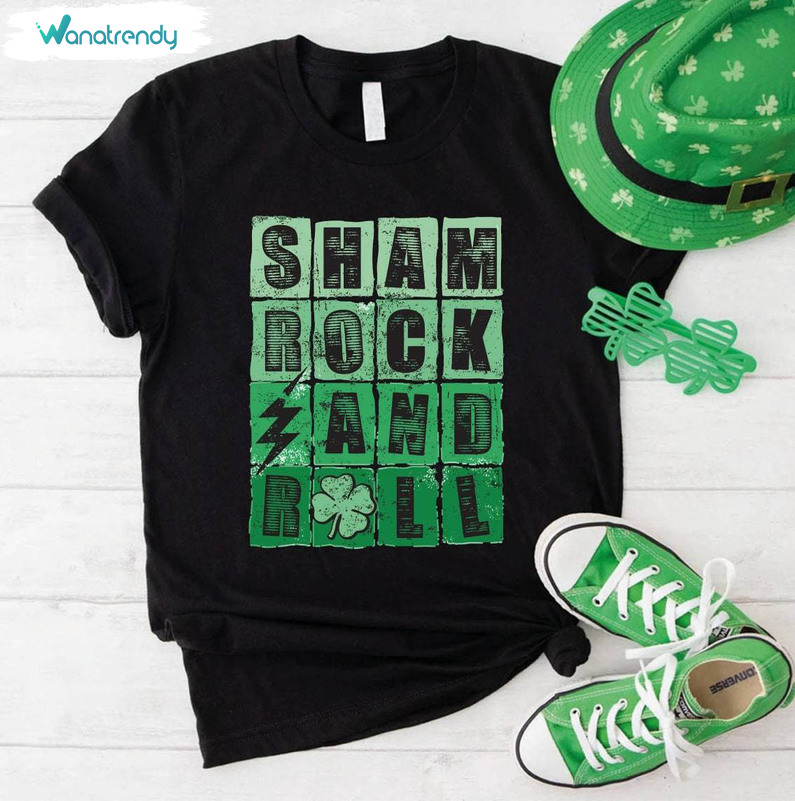 Must Have Shamrock And Roll Shirt, Womens St Patrick's Day Unisex T Shirt Sweater