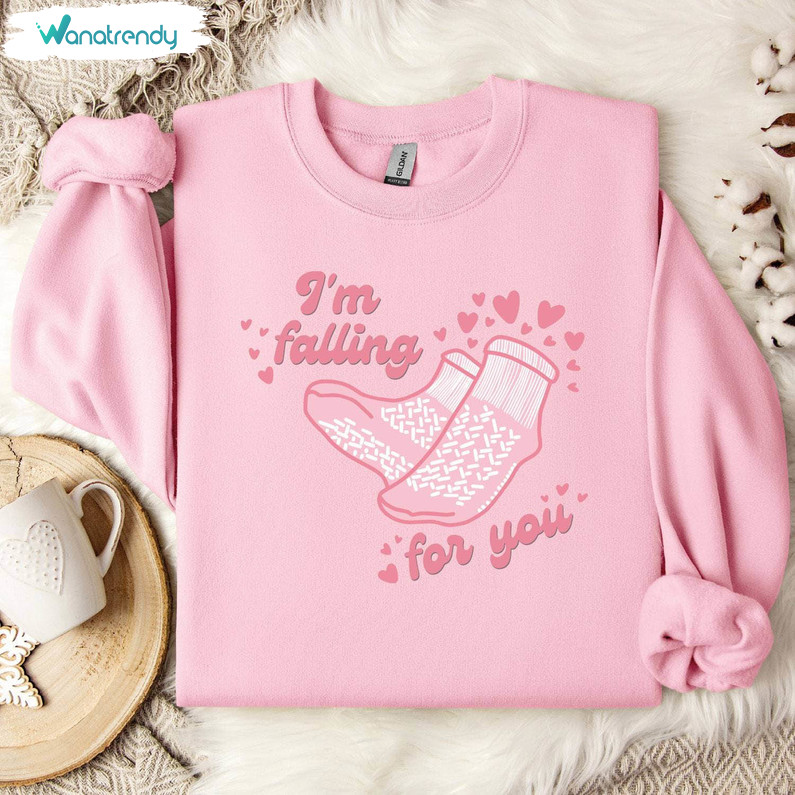 Limited Nurse Valentine Sweatshirt ,fantastic Falling For You Valentine's Day Shirt Tee Tops