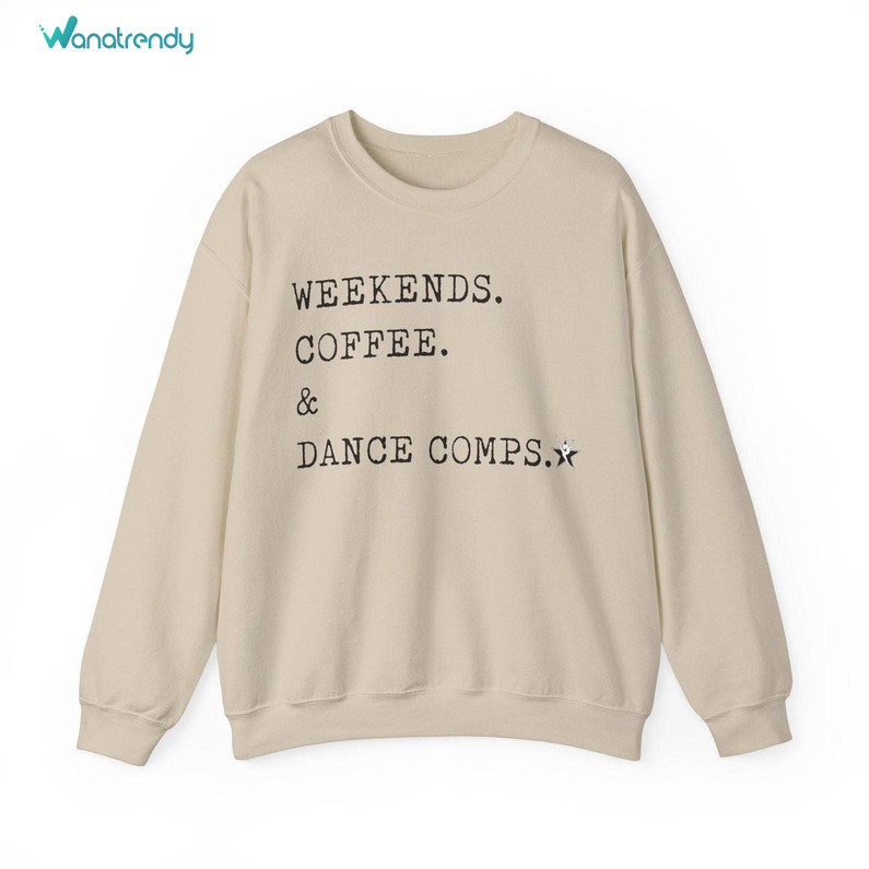 Vintage Weekends Coffee And Dance Combs Shirt, Viral Sayings Sweater Tee Tops