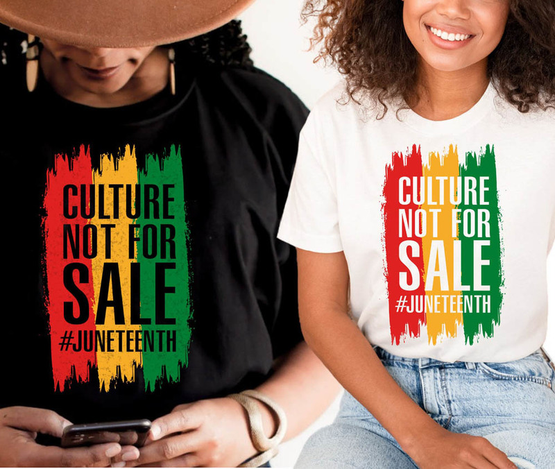 Culture Not For Sale Black History Month Shirt