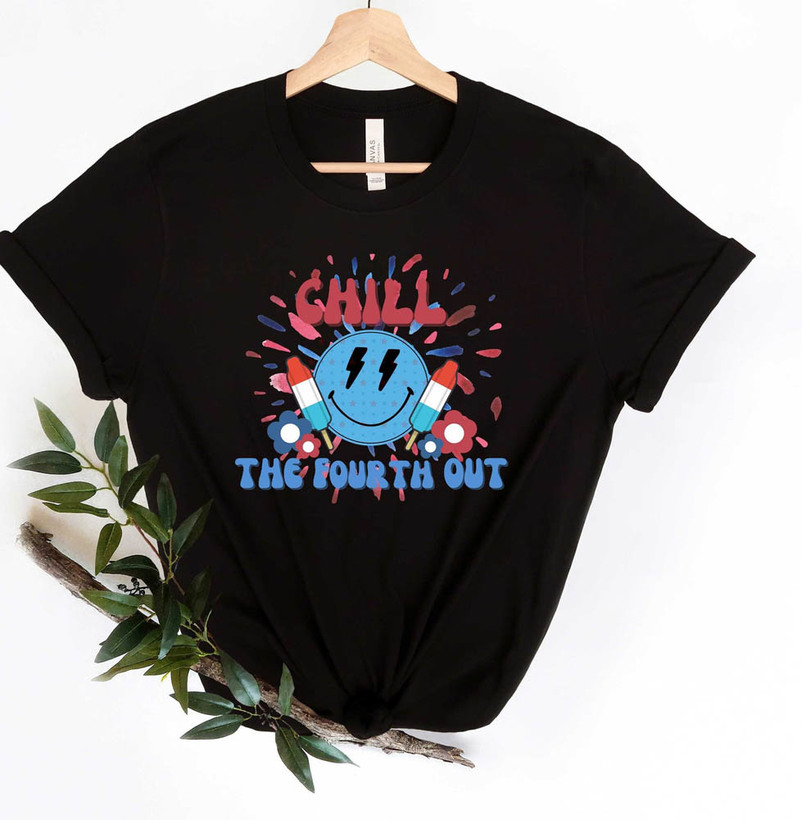 Chill The Fourth Out Freedom Summer Ice Cream Shirt