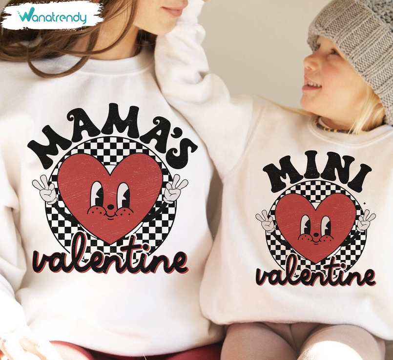Modern Love Long Sleeve , Unique Mama Mini Valentine Shirt Short Sleeve