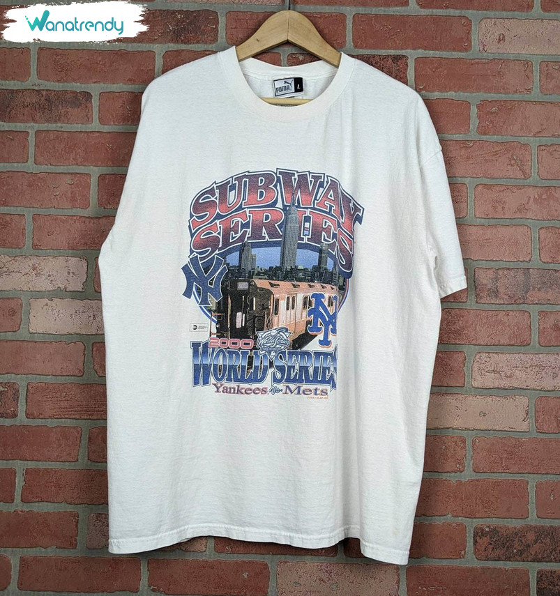 Must Have New York Yankees Shirt, Vintage 2000 Mlb Subway Series Crewneck T Shirt