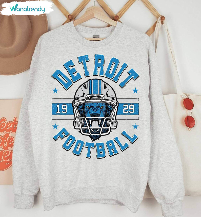 Detroit Lions Inspirational Shirt, Awesome Football Inspired Crewneck Unisex Hoodie