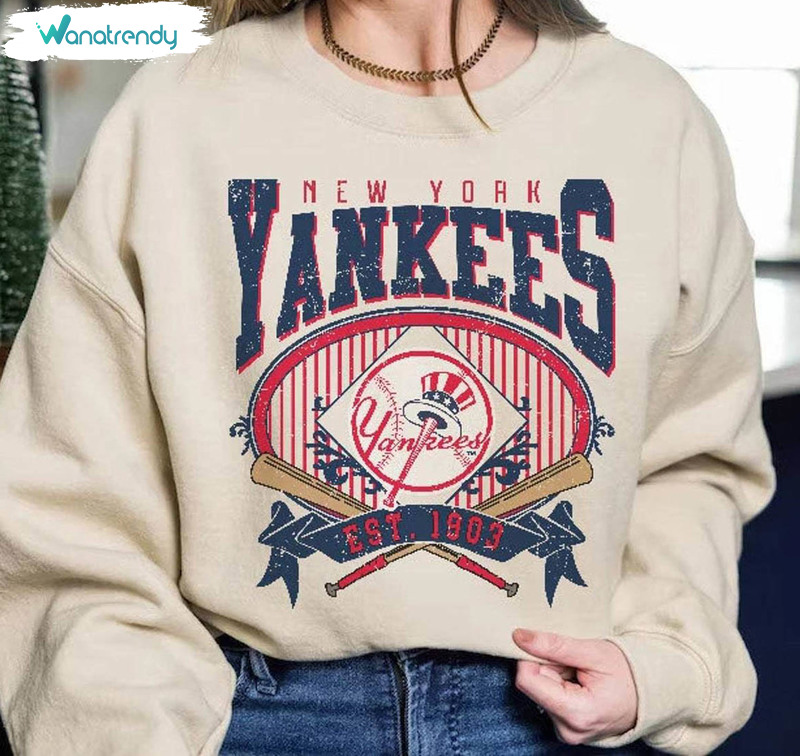 New York Yankees Cool Design Shirt, New York Baseball Long Sleeve Short Sleeve