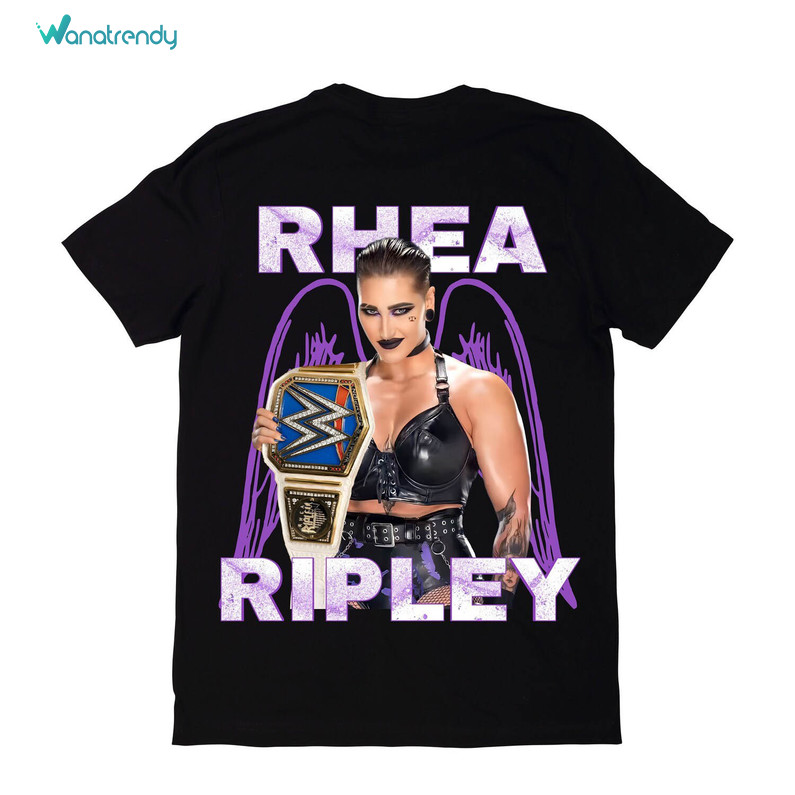 Must Have Rhea Ripley Shirt, Trendy Wwe Rhea Ripley Short Sleeve Long Sleeve