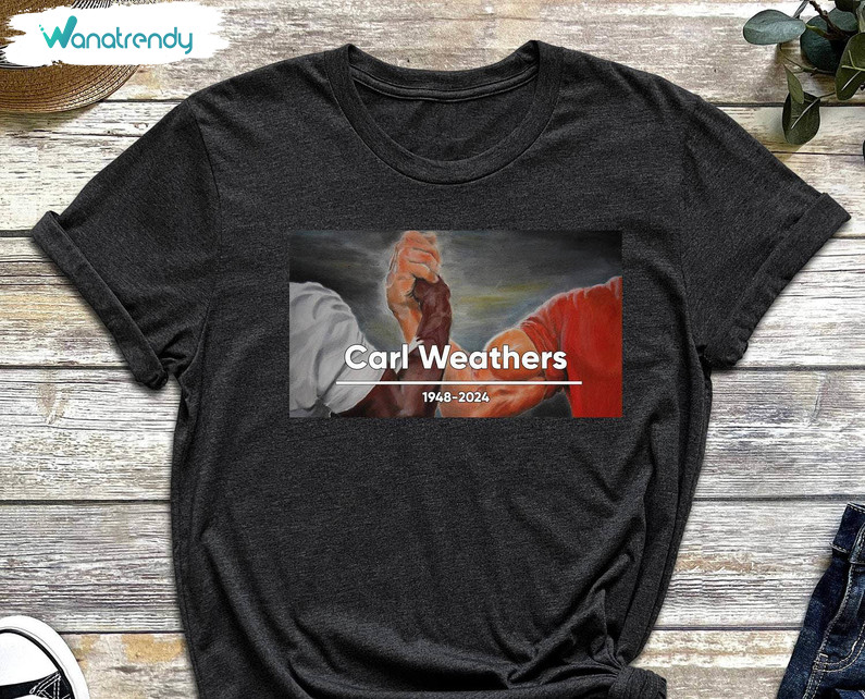 Groovy Carl Weathers Shirt, Funny Rip Greef Karga Rocky Sweatshirt Long Sleeve