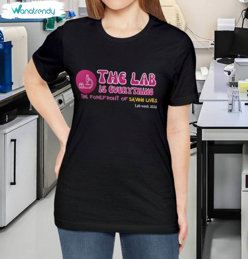 The Lab Is Everything Unisex Hoodie, Creative Lab Week 2024 Shirt Long Sleeve