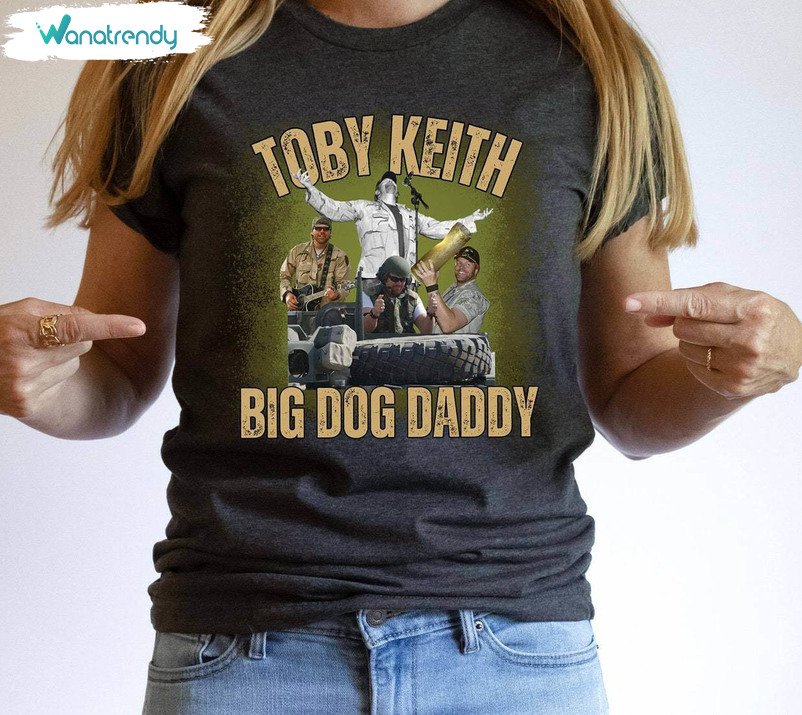 Vintage Toby Keith Shirt, Retro Music Long Sleeve Hoodie
