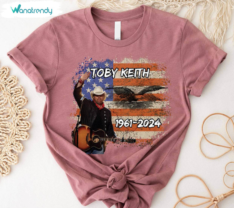 Toby Keith Shirt, Country Song Long Sleeve Hoodie For Music Lovers