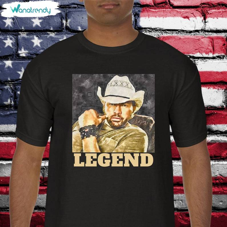 Toby Keith Comfort Shirt, Country Music Crewneck Sweatshirt Tee Tops