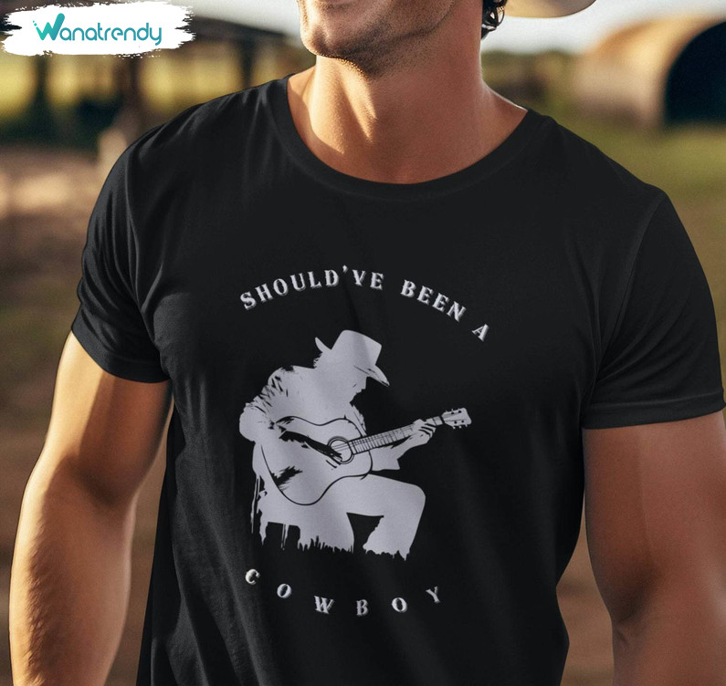 Western Cowboy Shirt, Toby Keith Guitar Player Country Music Long Sleeve Hoodie