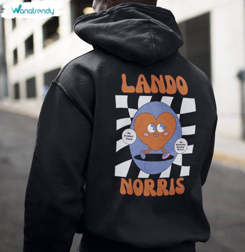 Lando Norris Cute Shirt, Formula 1 Season Crewneck Sweatshirt Hoodie