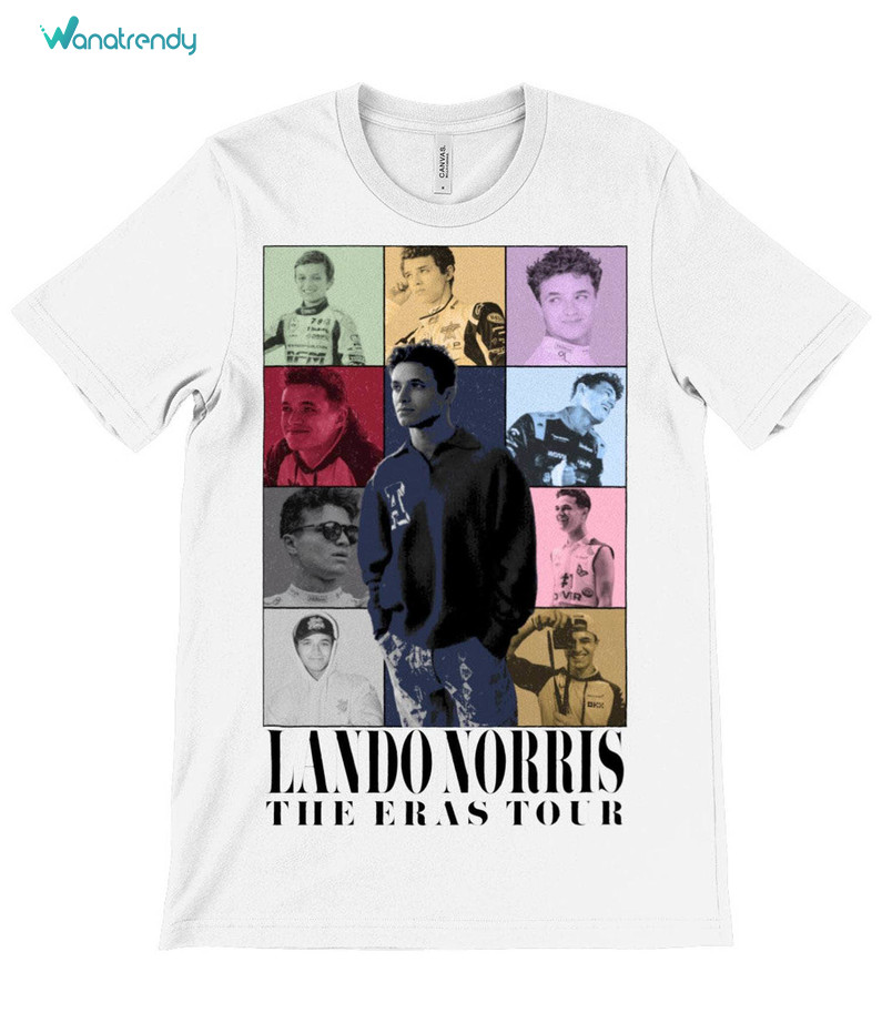 Lando Norris Eras Tour Shirt, Formula 1 Racing Unisex T Shirt Long Sleeve