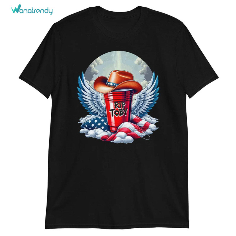 Toby Keith Tribute Shirt, Country Music Trendy Crewneck Sweatshirt T-Shirt