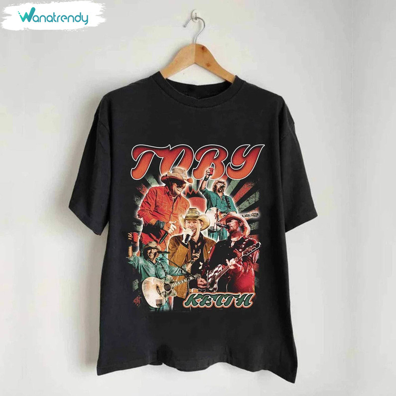 Toby Keith Shirt, Vintage Music Country Unisex Hoodie Tee Tops
