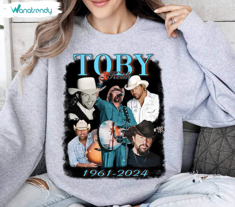 Toby Keith Shirt, Toby Keith Memorial Tee Tops T-Shirt
