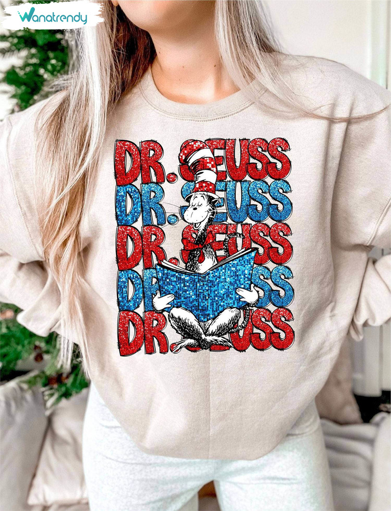 Dr Suess Funny Shirt, Across America Dr Suess Day Unisex Hoodie Tee Tops