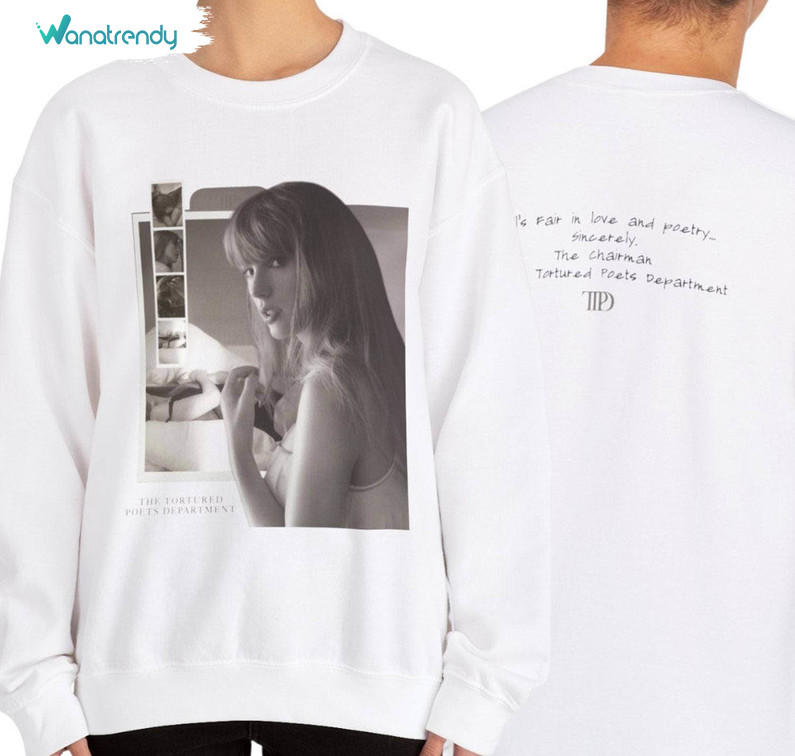Taylor Swift The Tortured Poets Department Shirt, Swiftie Music Short Sleeve Long Sleeve