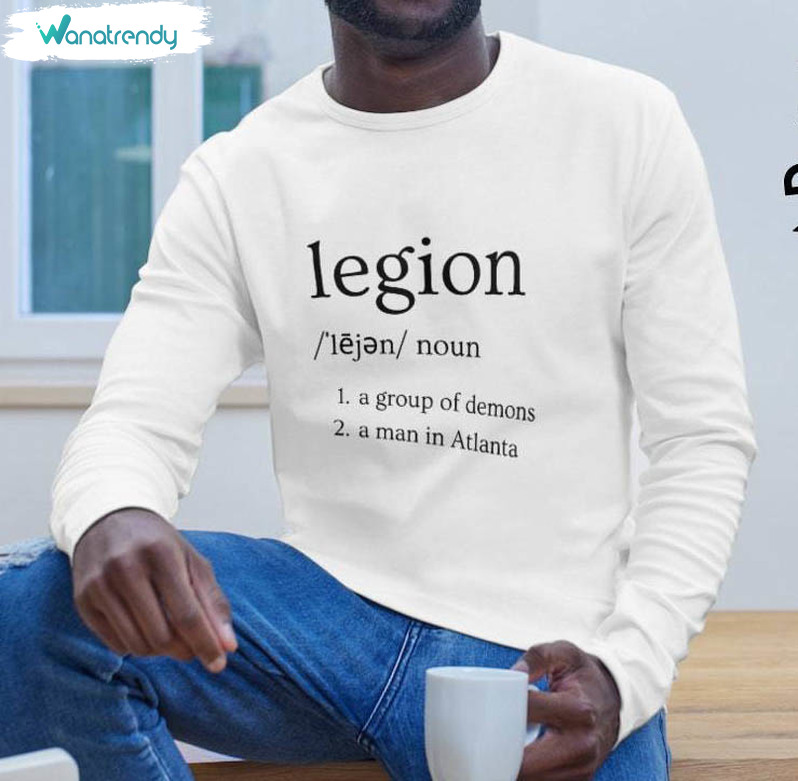 Legion Demon Definition Sweatshirt , Limited I Survived Legion Shirt Short Sleeve